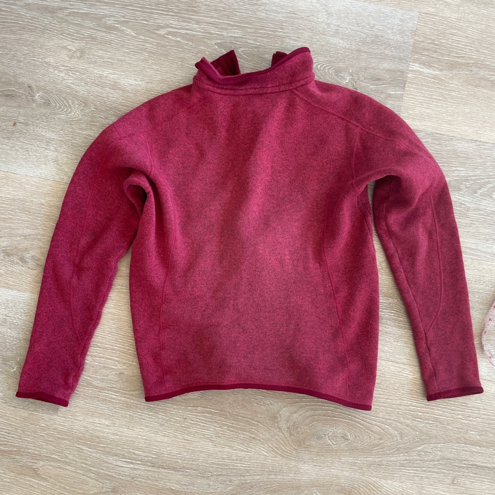Patagonia Women's XL Red Better Sweater Full Zip - Picture 2 of 6